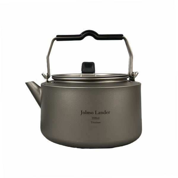 Jolmo lander titanium kettle pot camping tea pot 1000ml