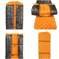 Jolmo Lander ULTRAlight Backpacking Quilts Goose Down Sleeping Bag Camping Duck Down Quilts Outdoor Down Top Quilts 800fp Q-450