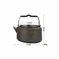 Jolmo lander titanium kettle pot camping tea pot 1000ml