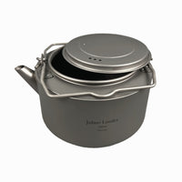 Jolmo lander titanium kettle pot camping tea pot 1000ml