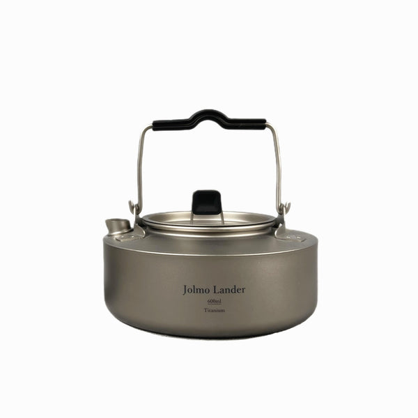 Jolmo lander camping titanium kettle pot outdoor tea pot 600ml
