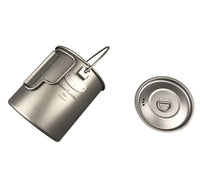 Titanium Pot with Bail Handle 750ml Direct to Consumer Brand Online Shop Jolmo Lander - Jolmo Lander @Outdoor